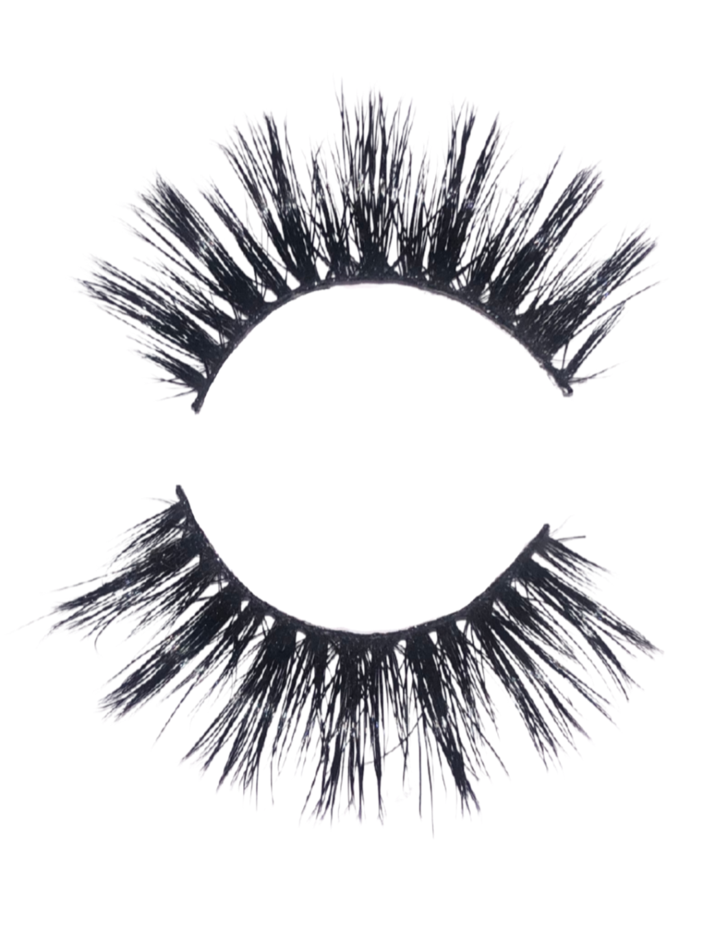 Barrett Lashes dramatic false eyelashes with full, spiky fan band