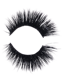 Esh Lashes black false eyelash strip with long fluttery lashes