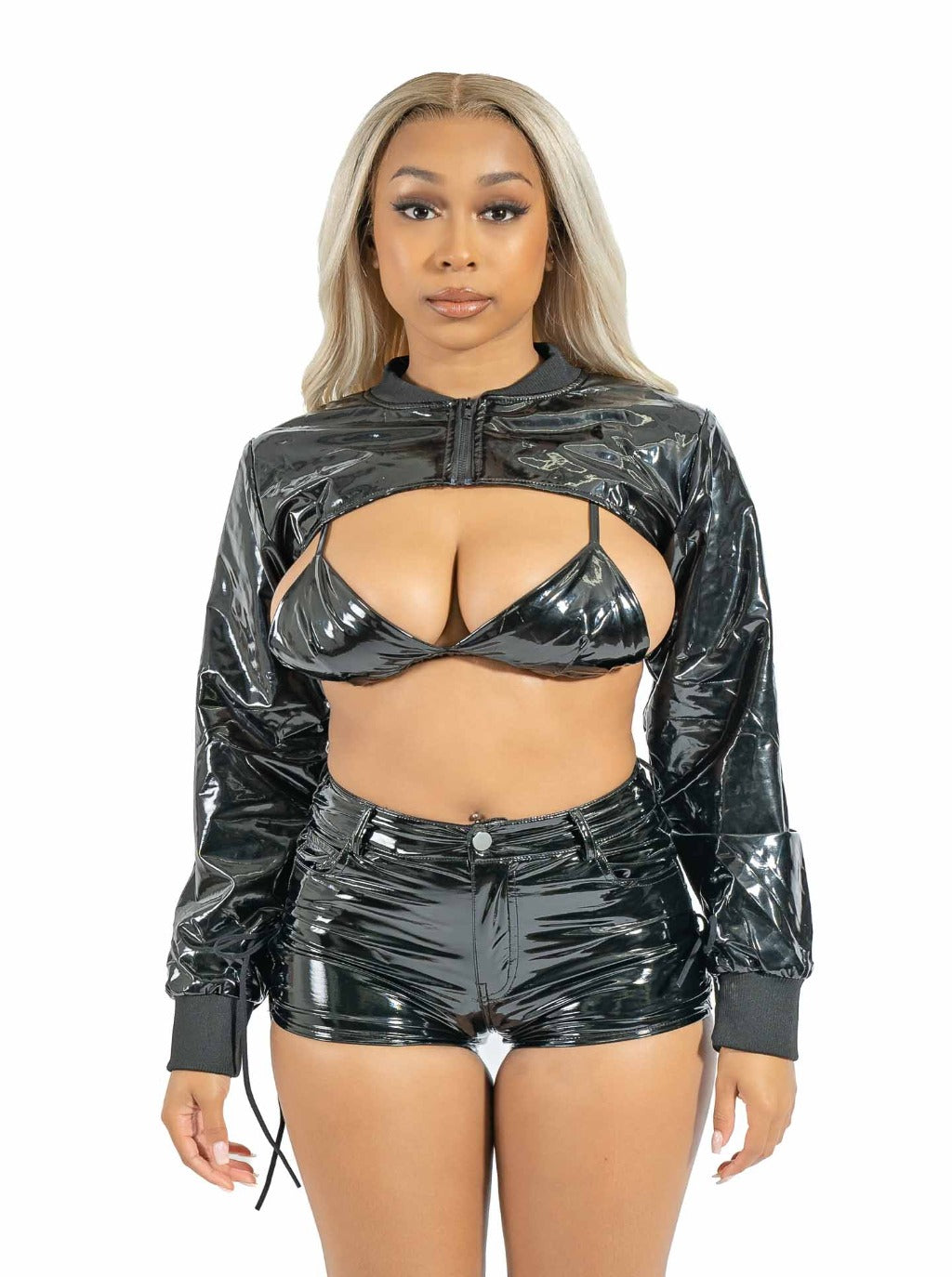 Leather Babe Body Suit – Hair Queen LA